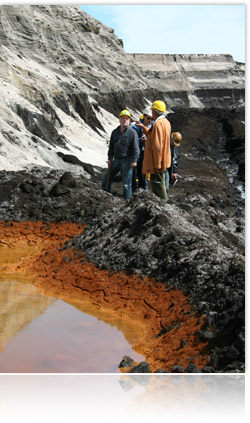 Im Braunkohlentagebau Im Braunkohlentagebau